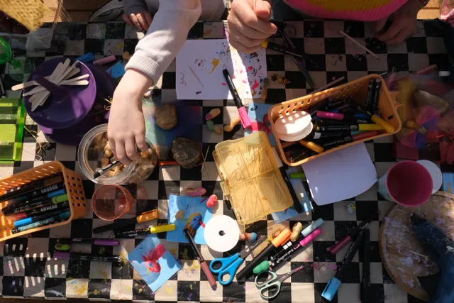 Foto van de workshop Extra knutselclub