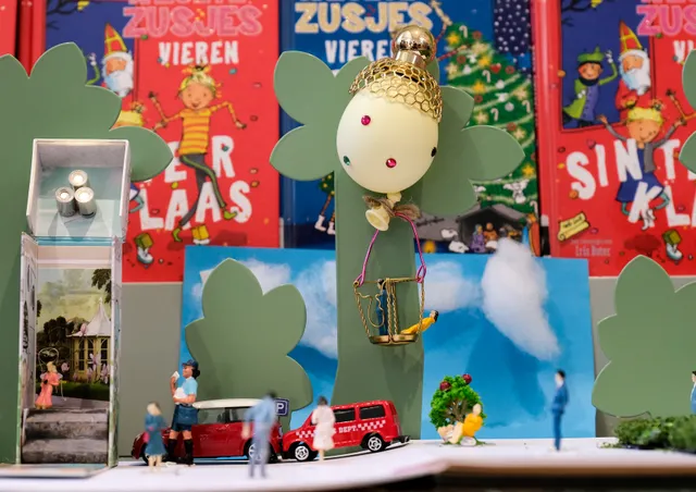 Foto van de workshop Verborgen wereld bieb