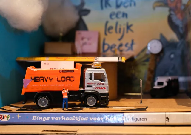 Foto van de workshop Verborgen wereld bieb