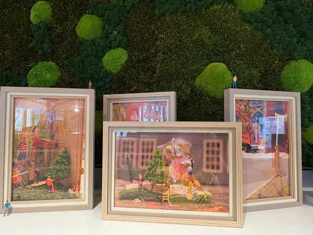 Foto van de workshop Verborgen wereld bieb