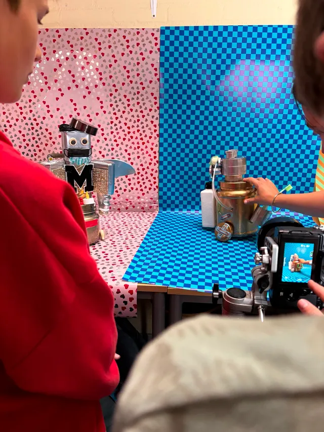 Foto van de workshop Zorgbots